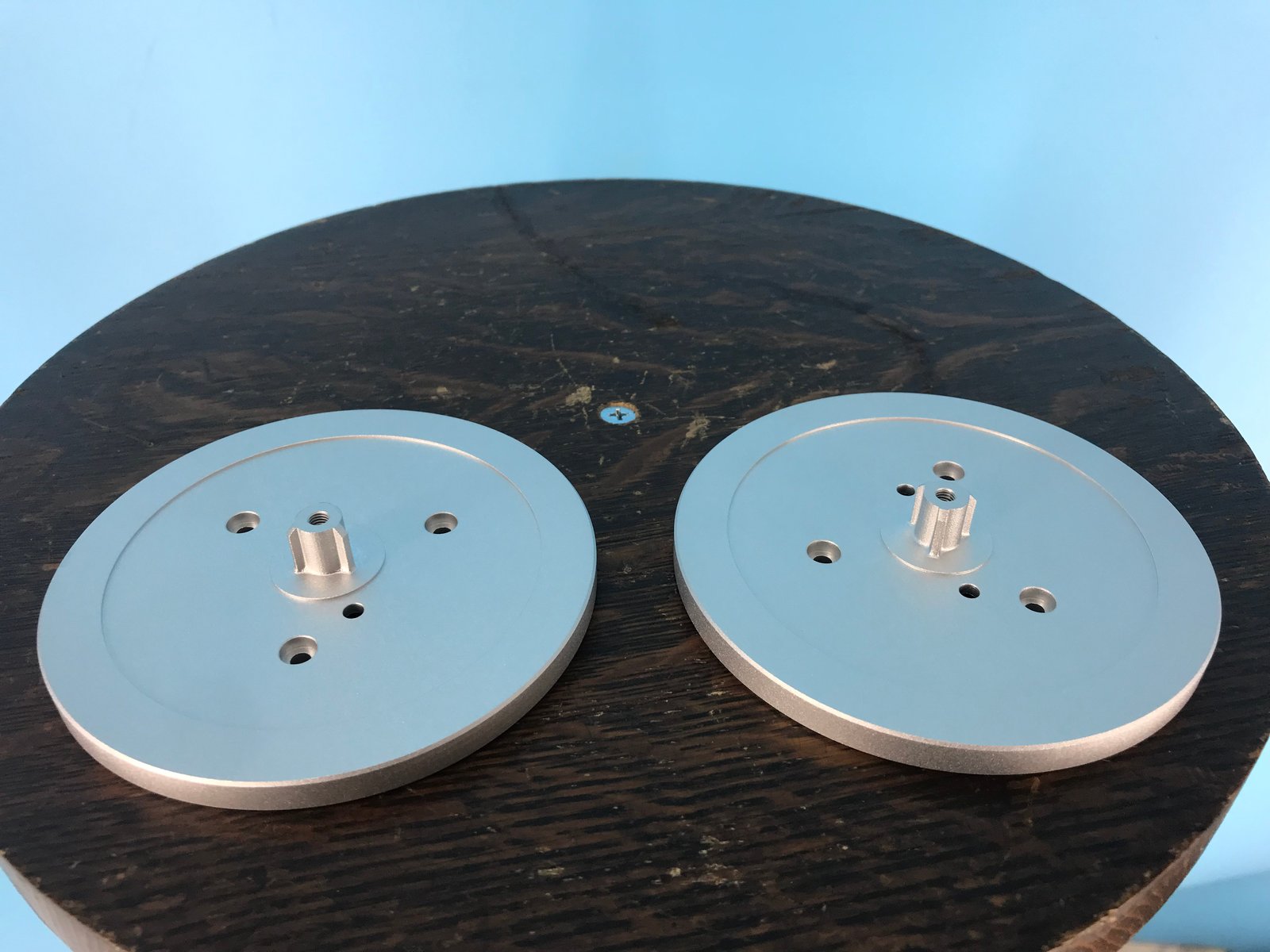 Burlington Recording Trident Aluminum Turntable Plates for Studer